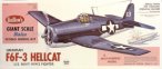 F6F Hellcat Balsa Wood Model Airplane 03-1005